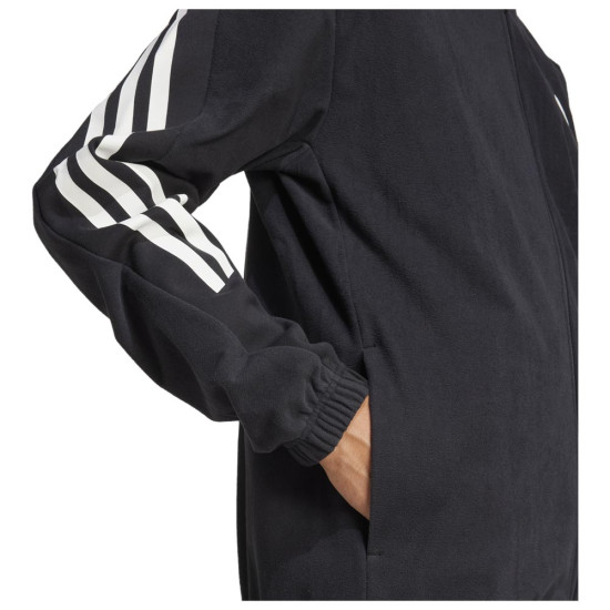 Adidas Ανδρική ζακέτα Future Icons 3-Stripes Polar Fleece Hoodie Adidas Ανδρική ζακέτα Future Icons 3-Stripes Polar Fleece Hoodie